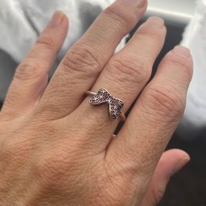 SOLD Pandora Minnie Mouse ring size 6 (52)